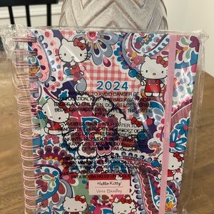 New Vera Bradley Hello Kitty 2024 Planner
